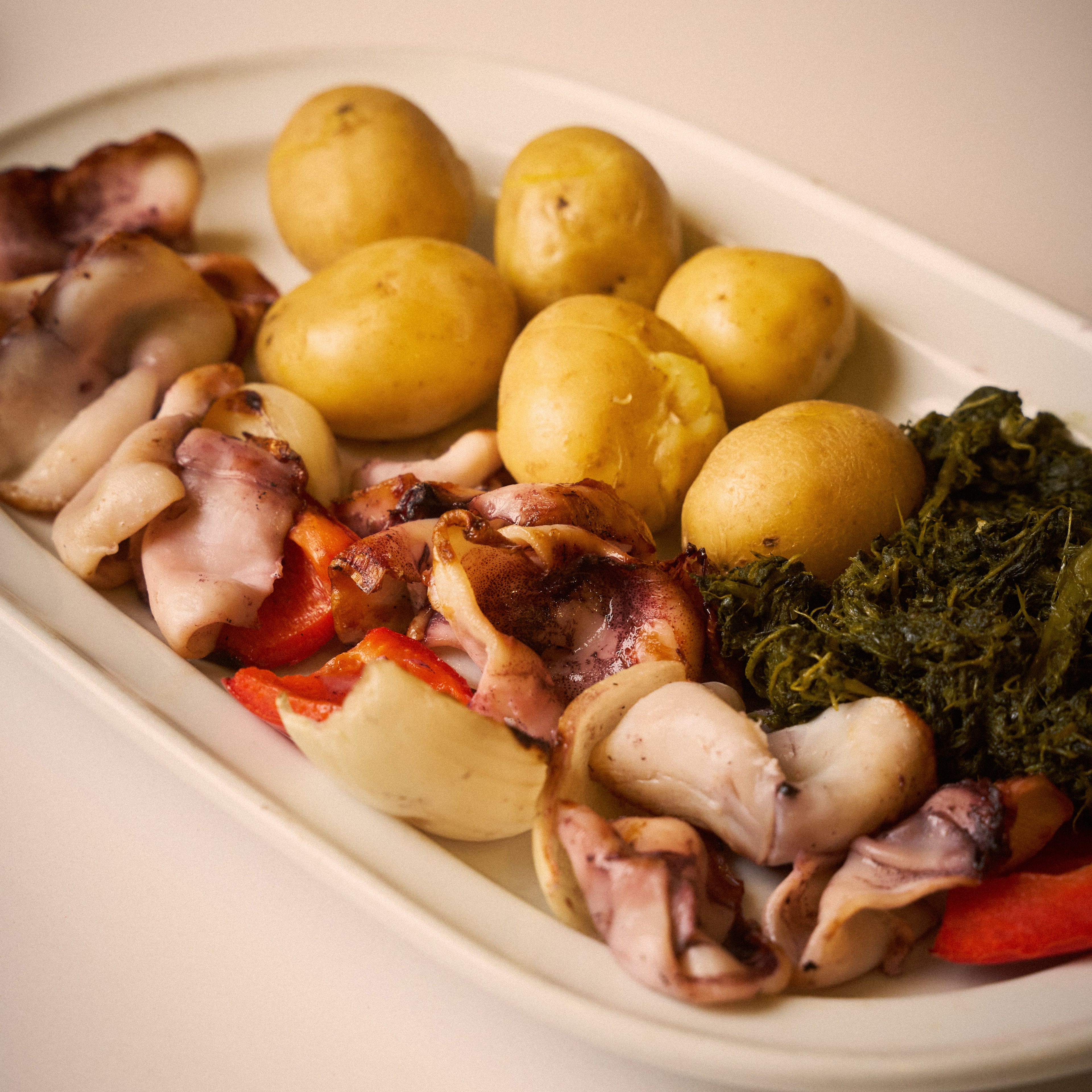 Grilled Squid Skewers